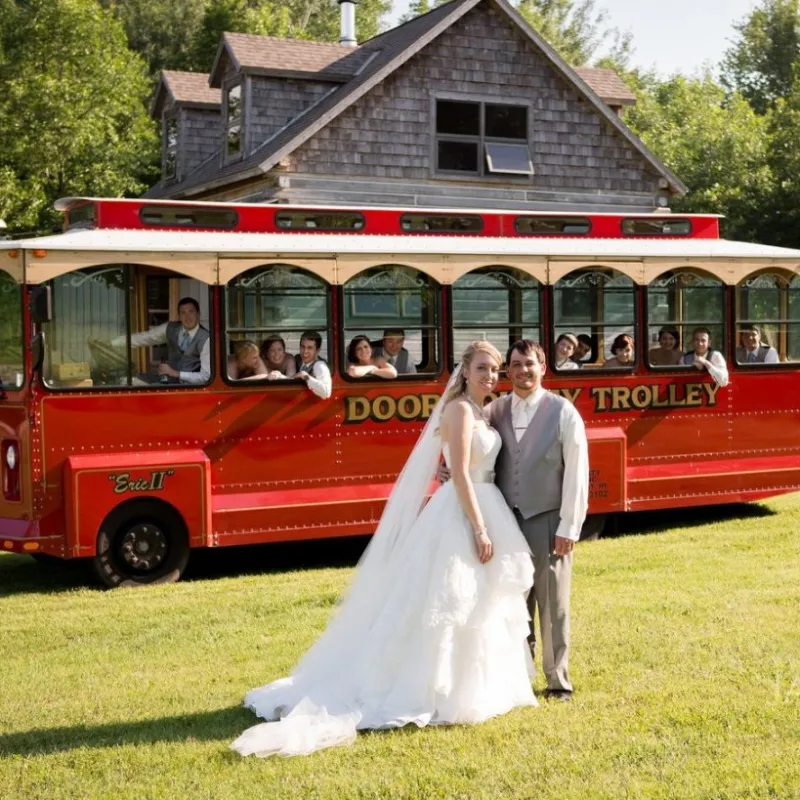 a person riding on the back of a truck